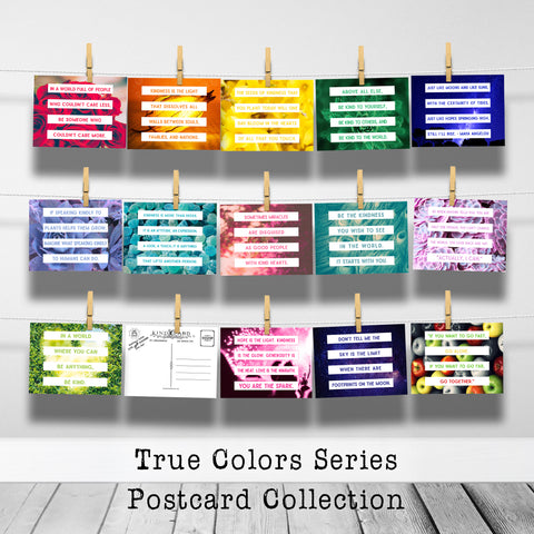 True Colors Postcard Collection